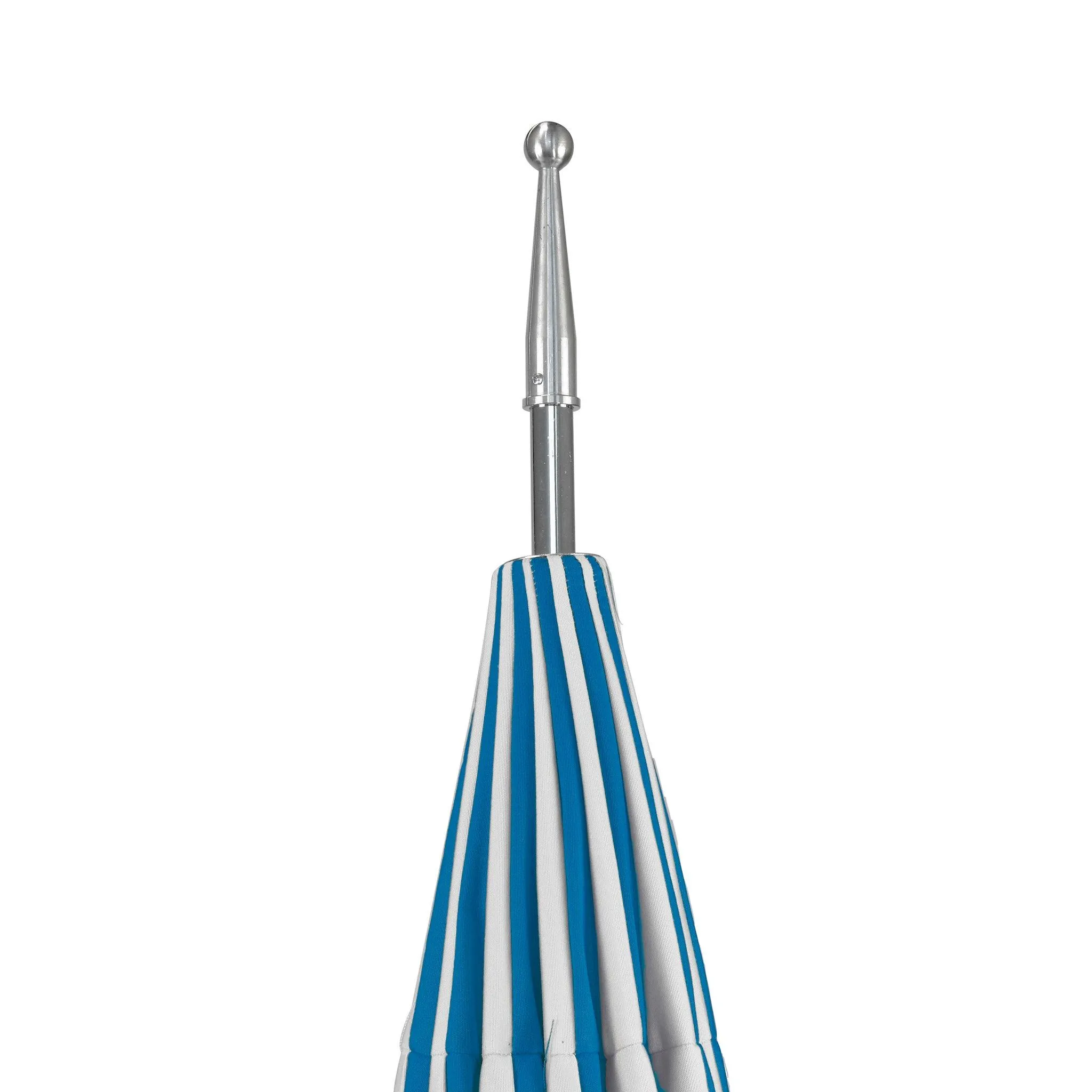 8.5' Pagoda Style Outdoor Umbrella in Pacific Blue