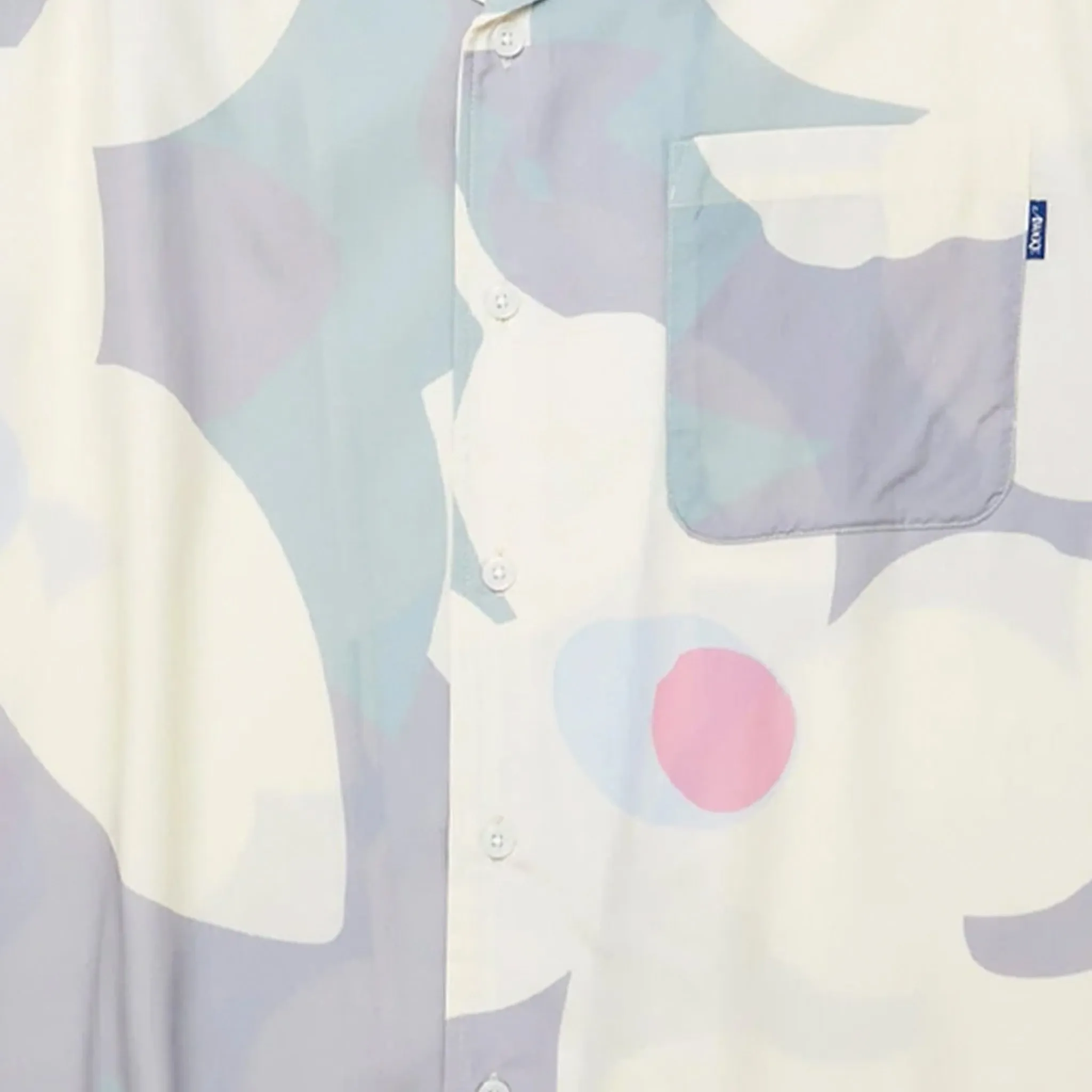 Awake NY Floral Camp Shirt (Grey Multi)