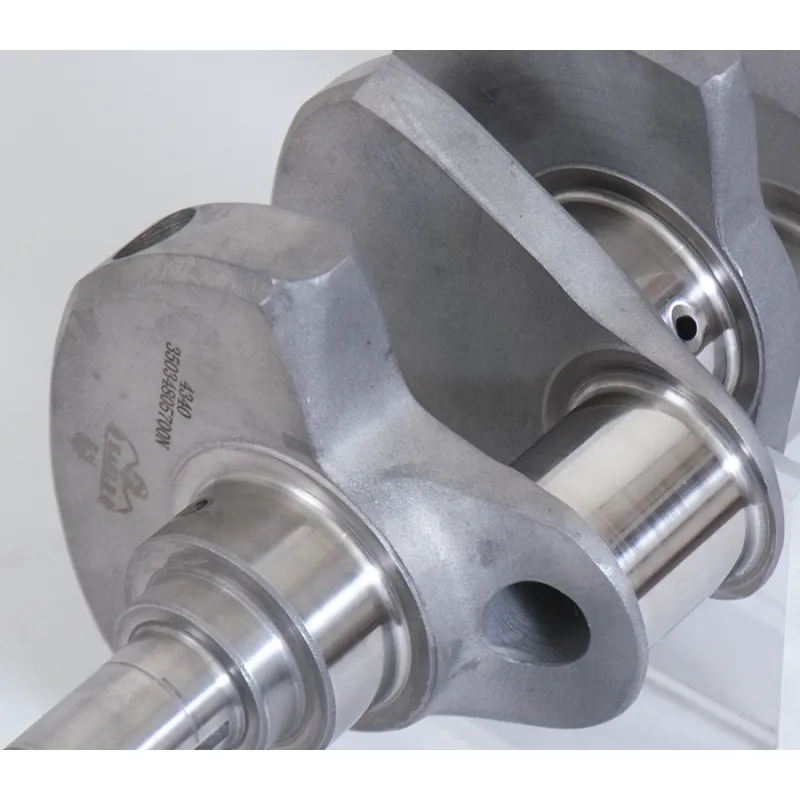 Eagle "ESP" Forged 4340 Steel Crankshaft - SB Chevy 350, 2 Piece Rear Seal - 3.480" Stroke, 5.700" Rod Length, 2.100" Rod Journal