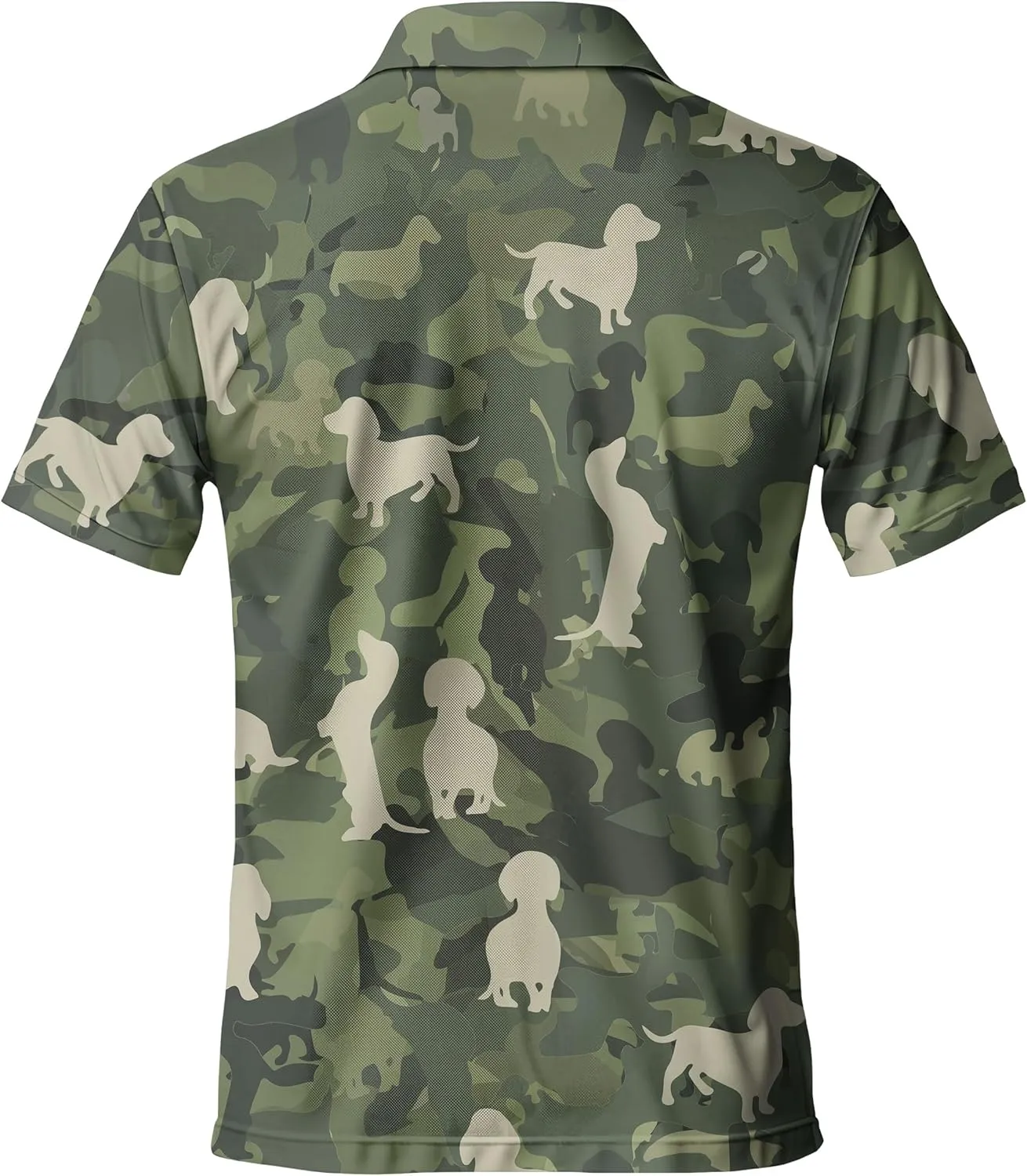 Funny Golf Shirts for Men, Hawaiian Polo Shirts for Men Unisex Casual Shirt Mens Polo Shirts Short Sleeve
