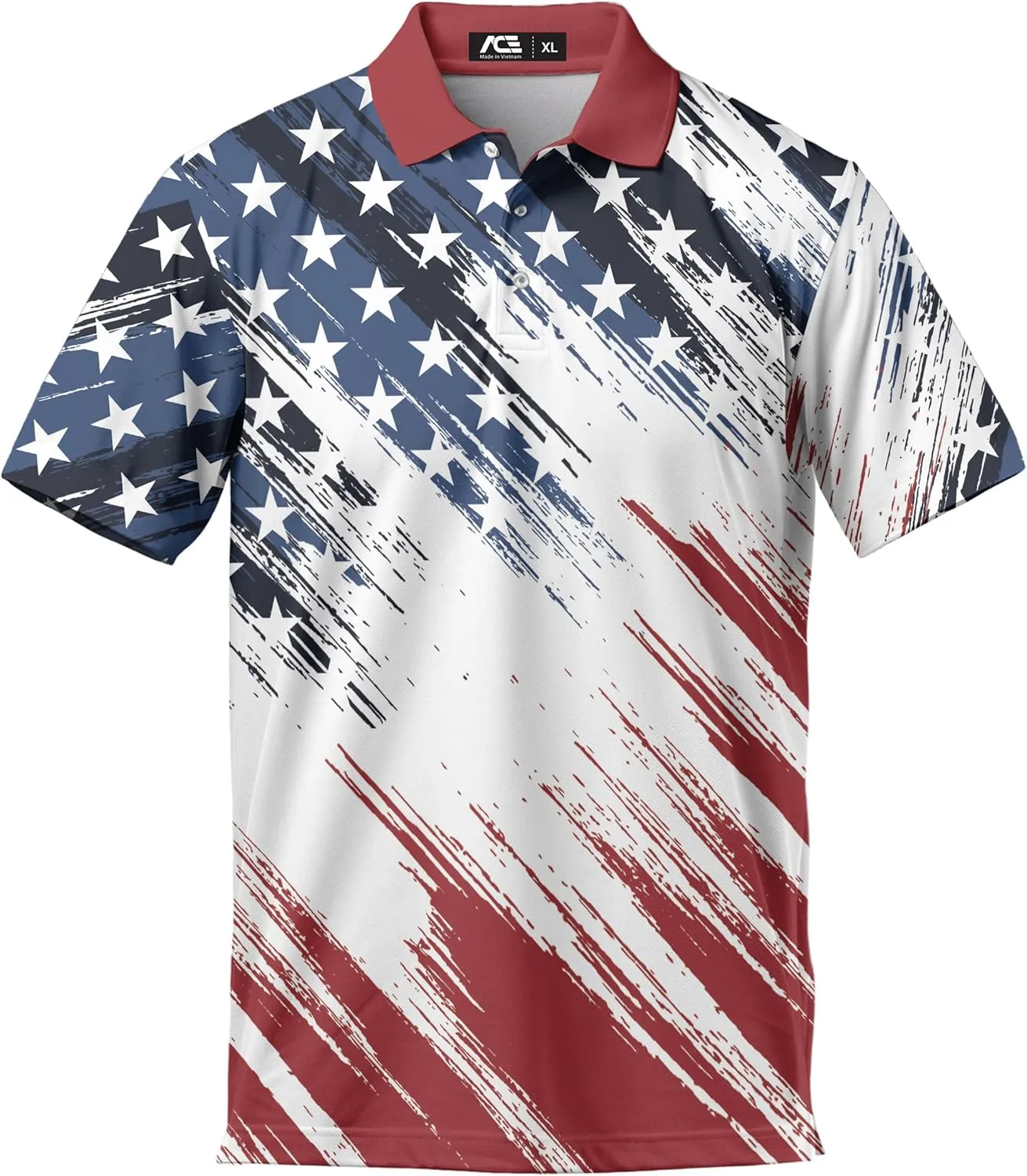 Funny Golf Shirts for Men, Hawaiian Polo Shirts for Men Unisex Casual Shirt Mens Polo Shirts Short Sleeve