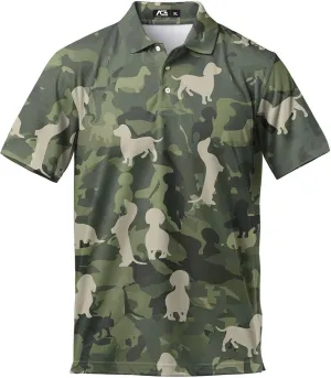 Funny Golf Shirts for Men, Hawaiian Polo Shirts for Men Unisex Casual Shirt Mens Polo Shirts Short Sleeve
