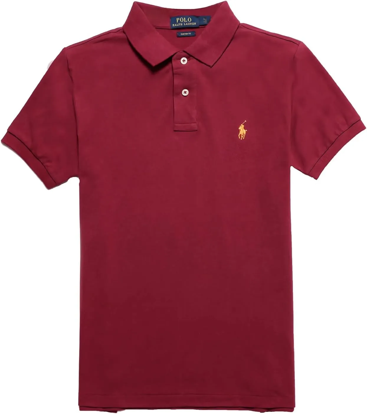 Men's Classic Slim Fit Iconic Polo Shirt L