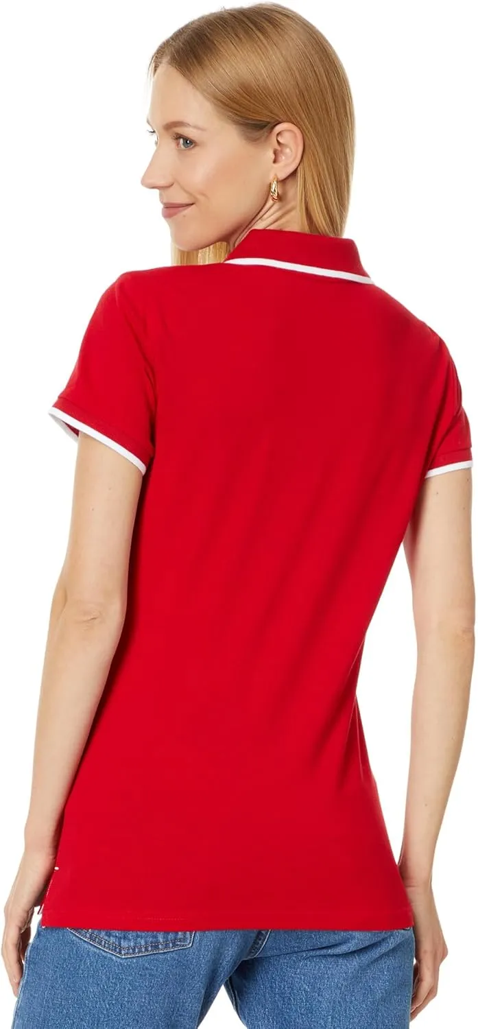 U.S. Polo Assn. Women's Classic Stretch Pique Polo Shirt