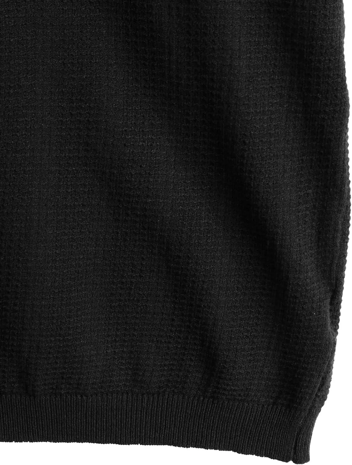 VATPAVE Mens Knit Polo Shirts Casual Short Sleeve Classic Ribbed Golf Shirt