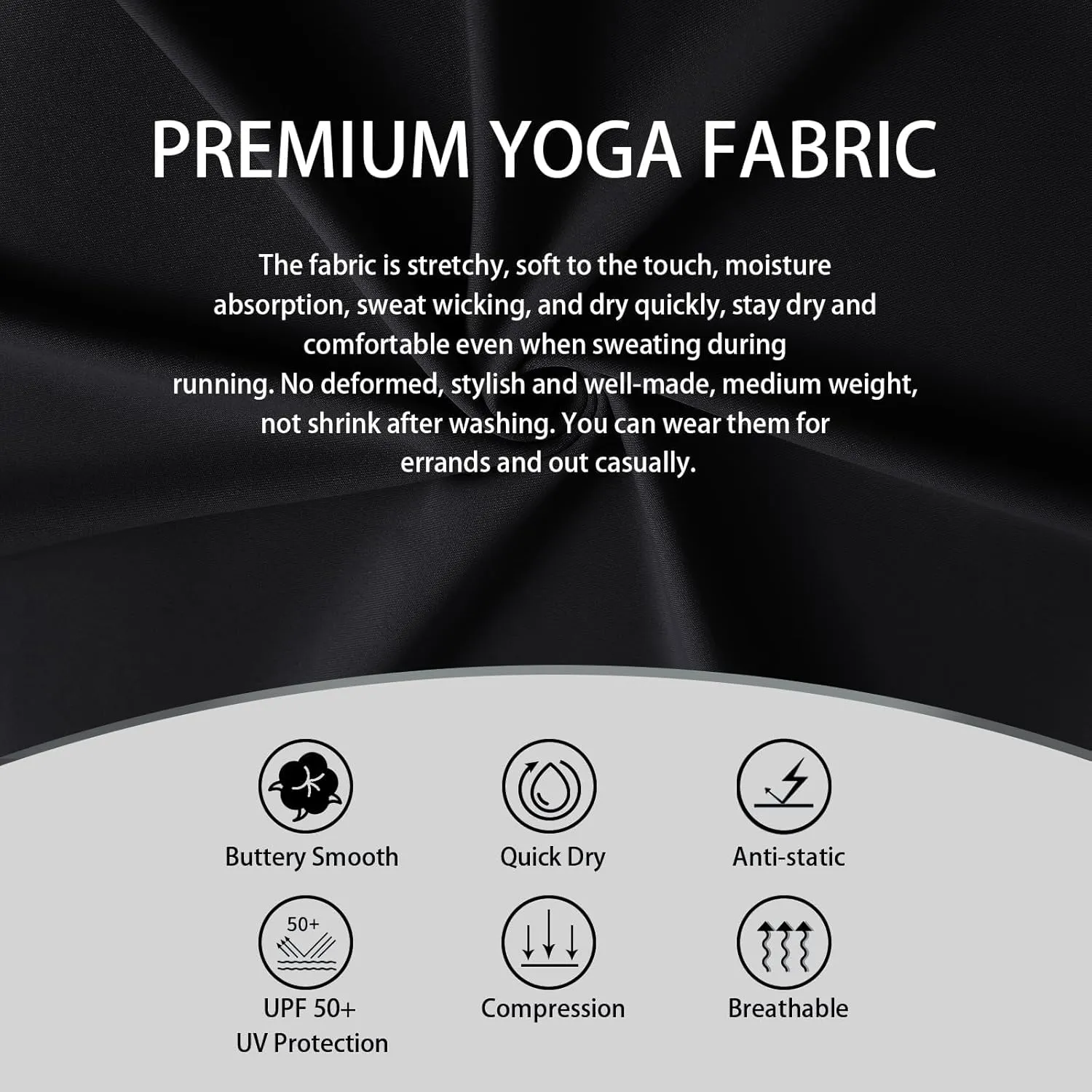 YOYOYOGA Womens Cargo Pants High Waisted Joggers Baggy Drawstring Sweatpants with Pockets Elastic Waist Athletic Pants